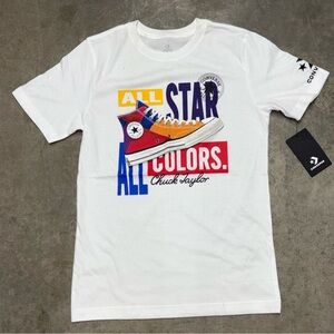 Converse | Big Boys | All Star | All Colors | T-shirt |Size Large | BNWT